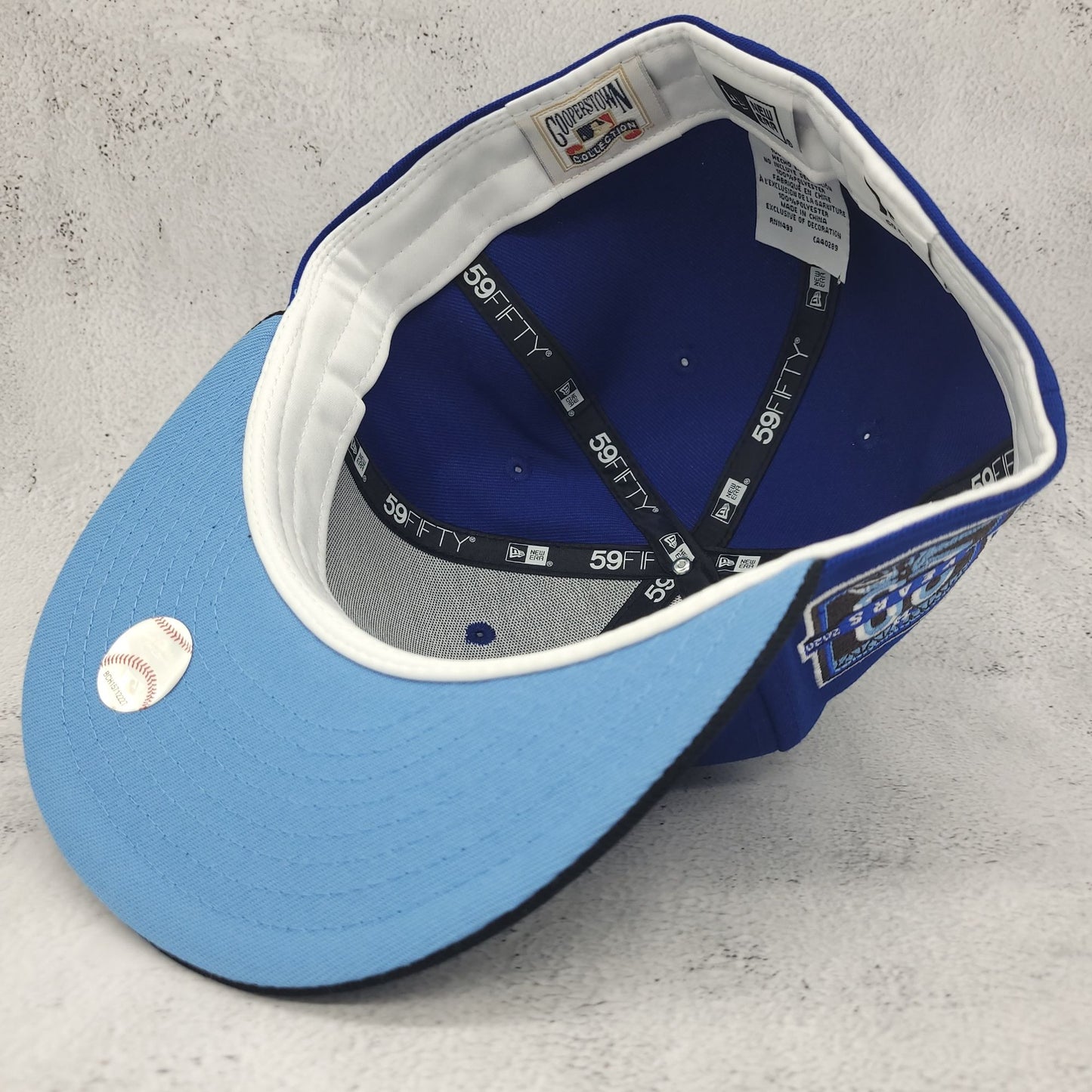 HOUSTON OILERS 50TH ANNIVERSARY NFL COLLECTION ICY BRIM 59FIFTY NEW –  Sports World 165